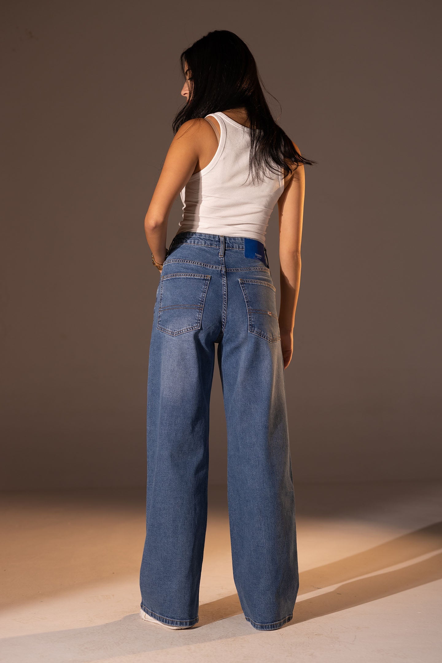 Light Jeans Wide Leg Jeans