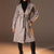 Grey Belted Wool Coat