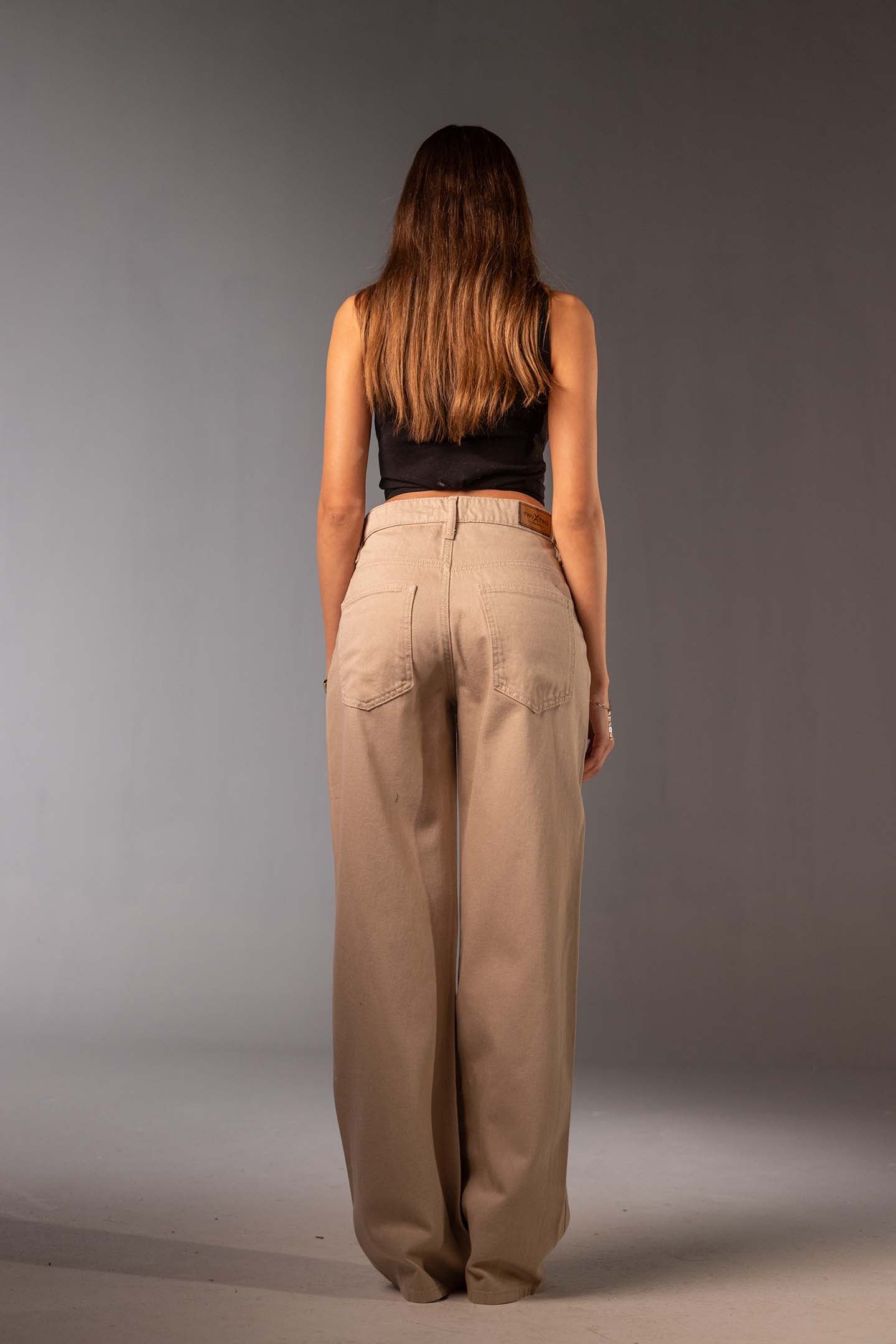 جينز دينم بيج بقَصّة واسعة