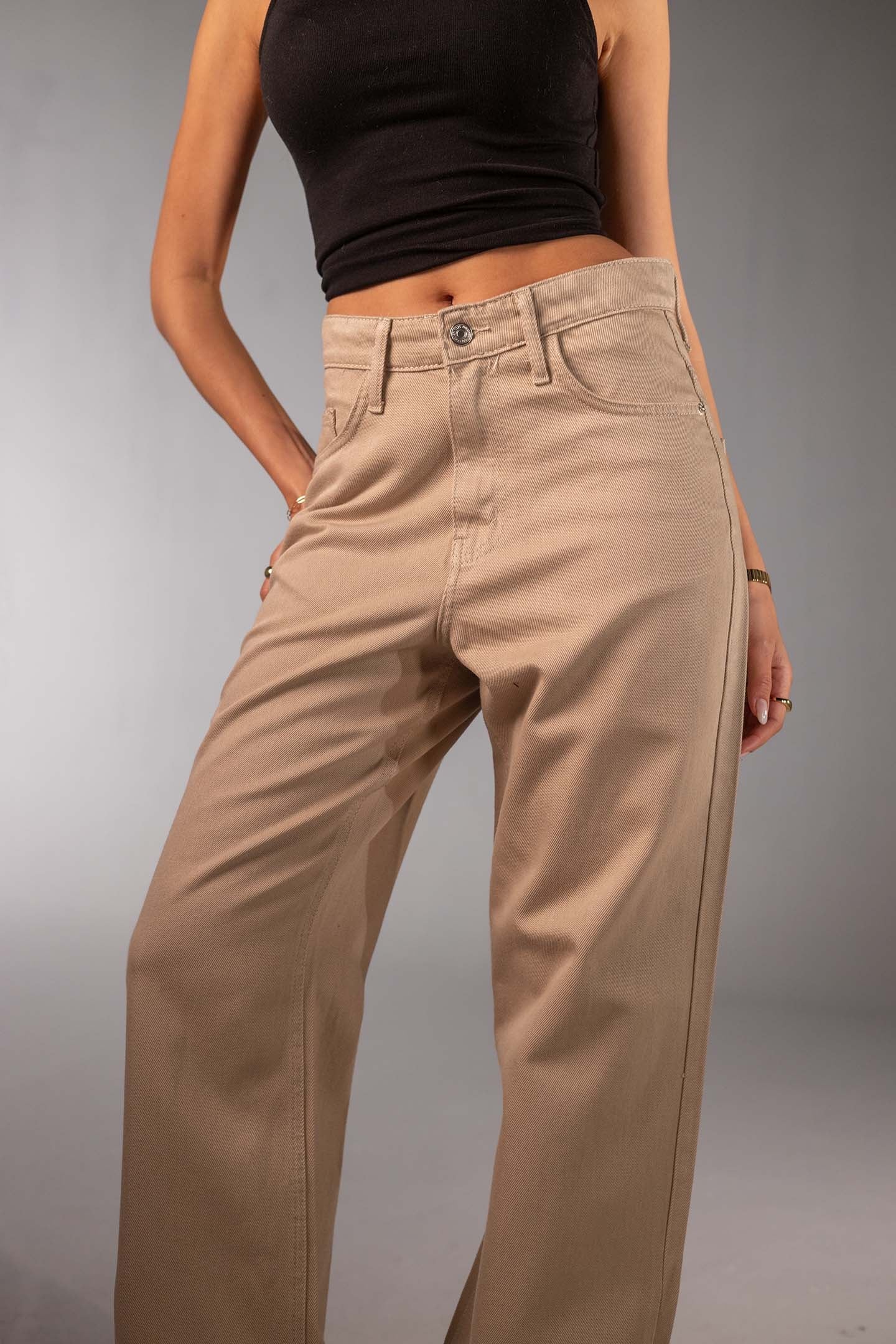 جينز دينم بيج بقَصّة واسعة