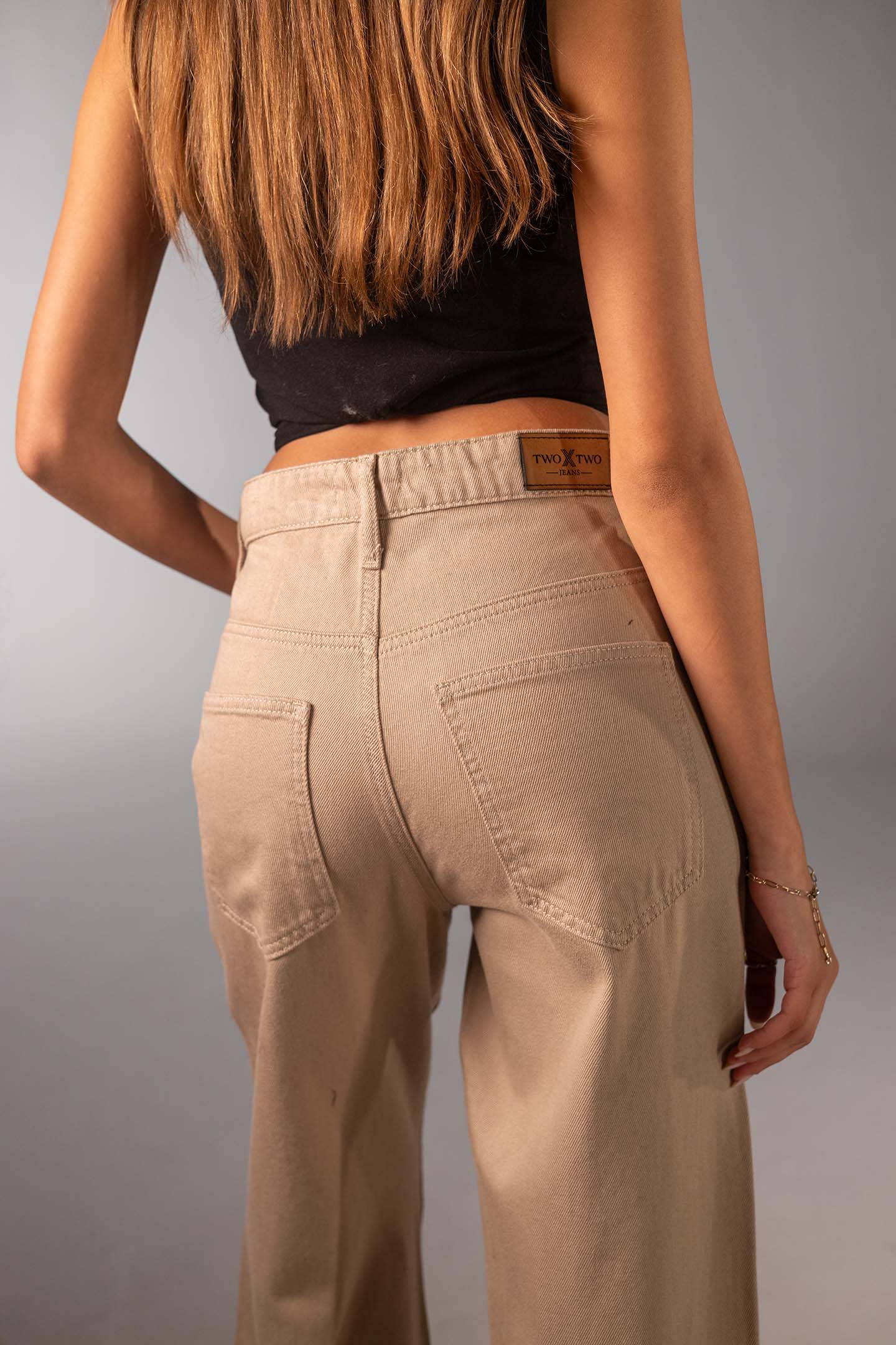 جينز دينم بيج بقَصّة واسعة