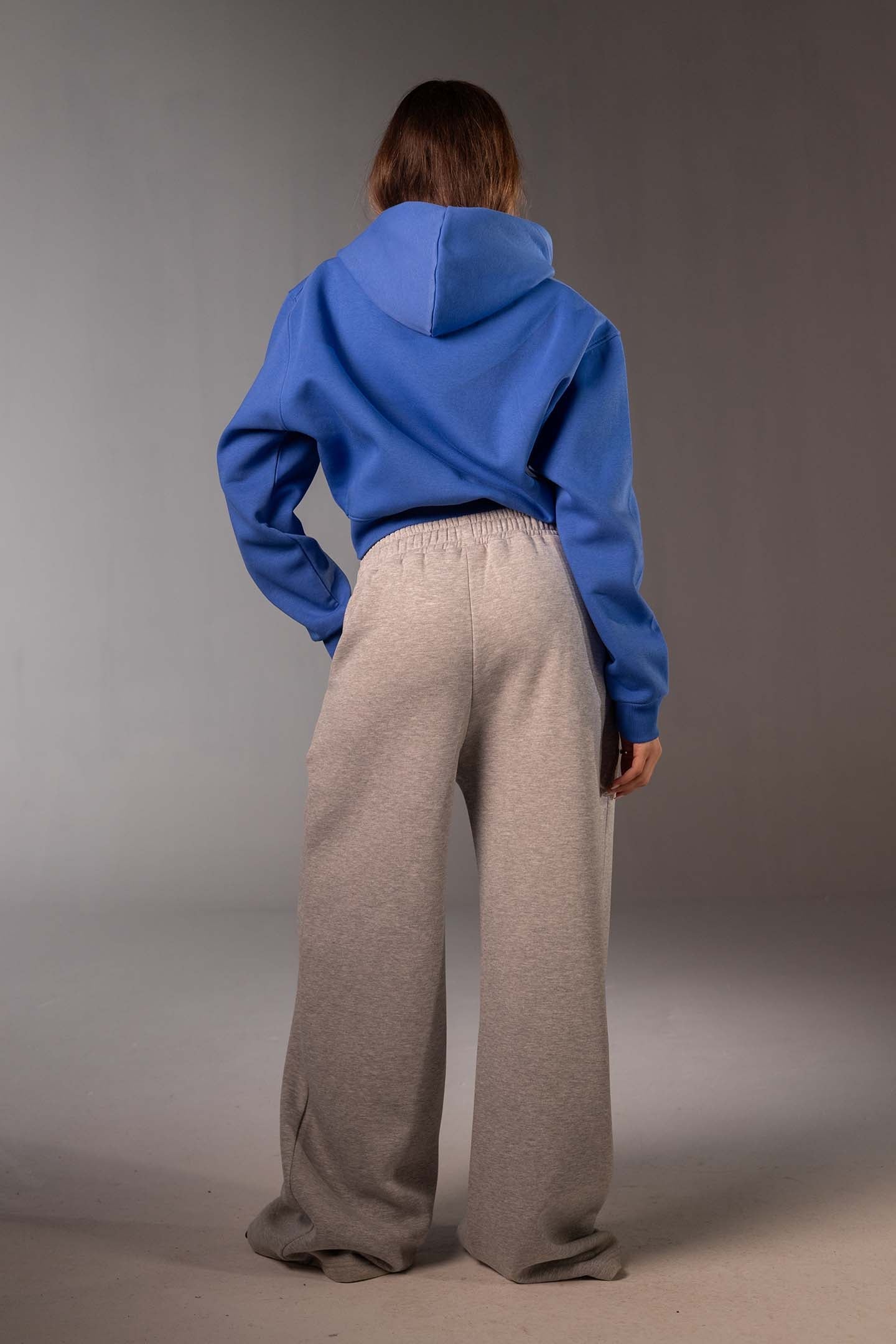 هودي ستريت وير قصير باللون الأزرق