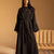 Black Evening Beaded Sleeve Abaya