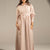 Beige Wrap Waist Maxi Dress