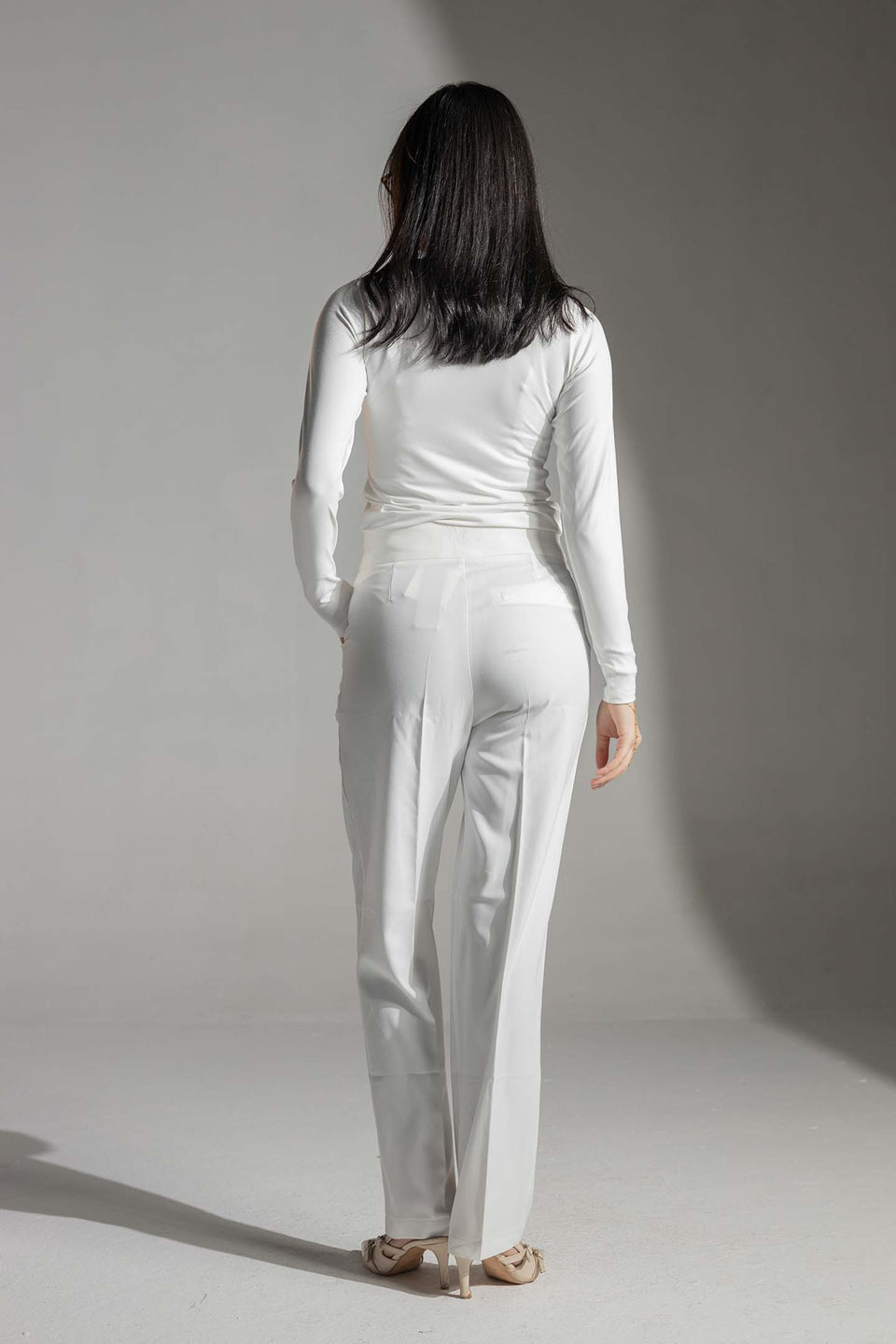 بنطلون مينت عالي الخصر تيلورد