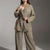 Olive Relaxed Tied Elegant Set