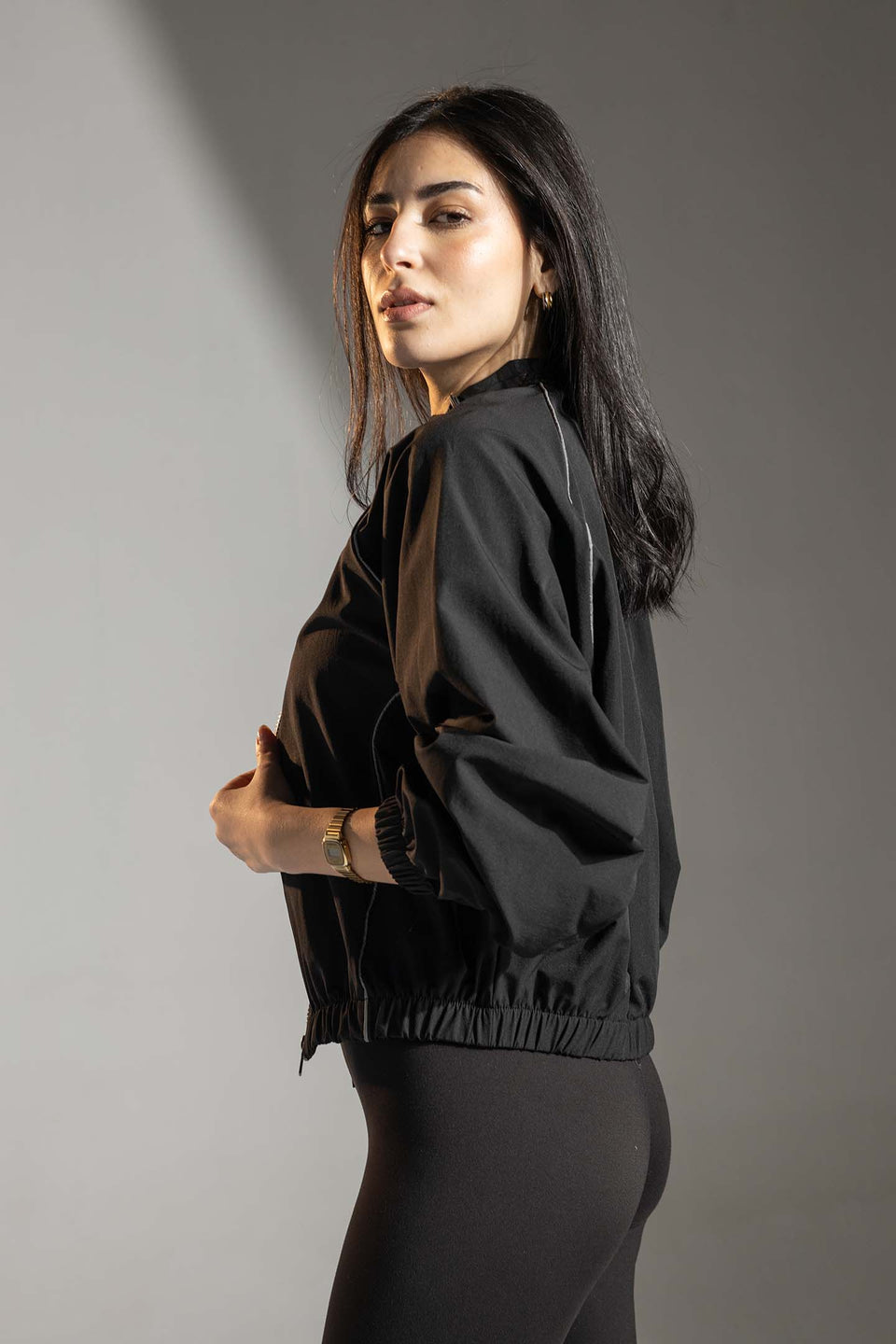 Black Lightweight Sport Jacket