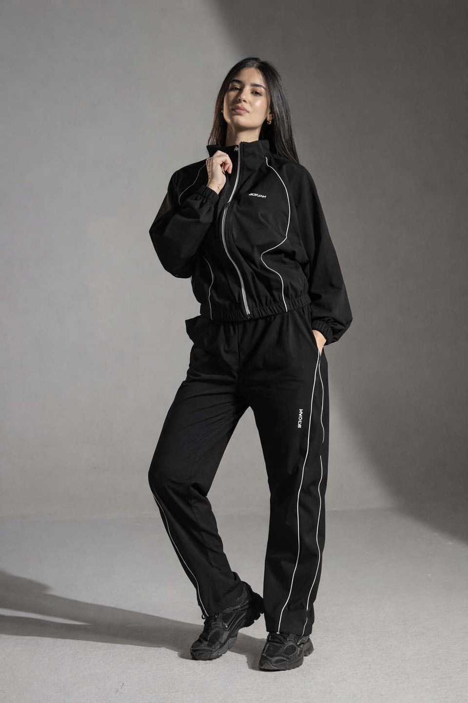 Black Sport Track Pants