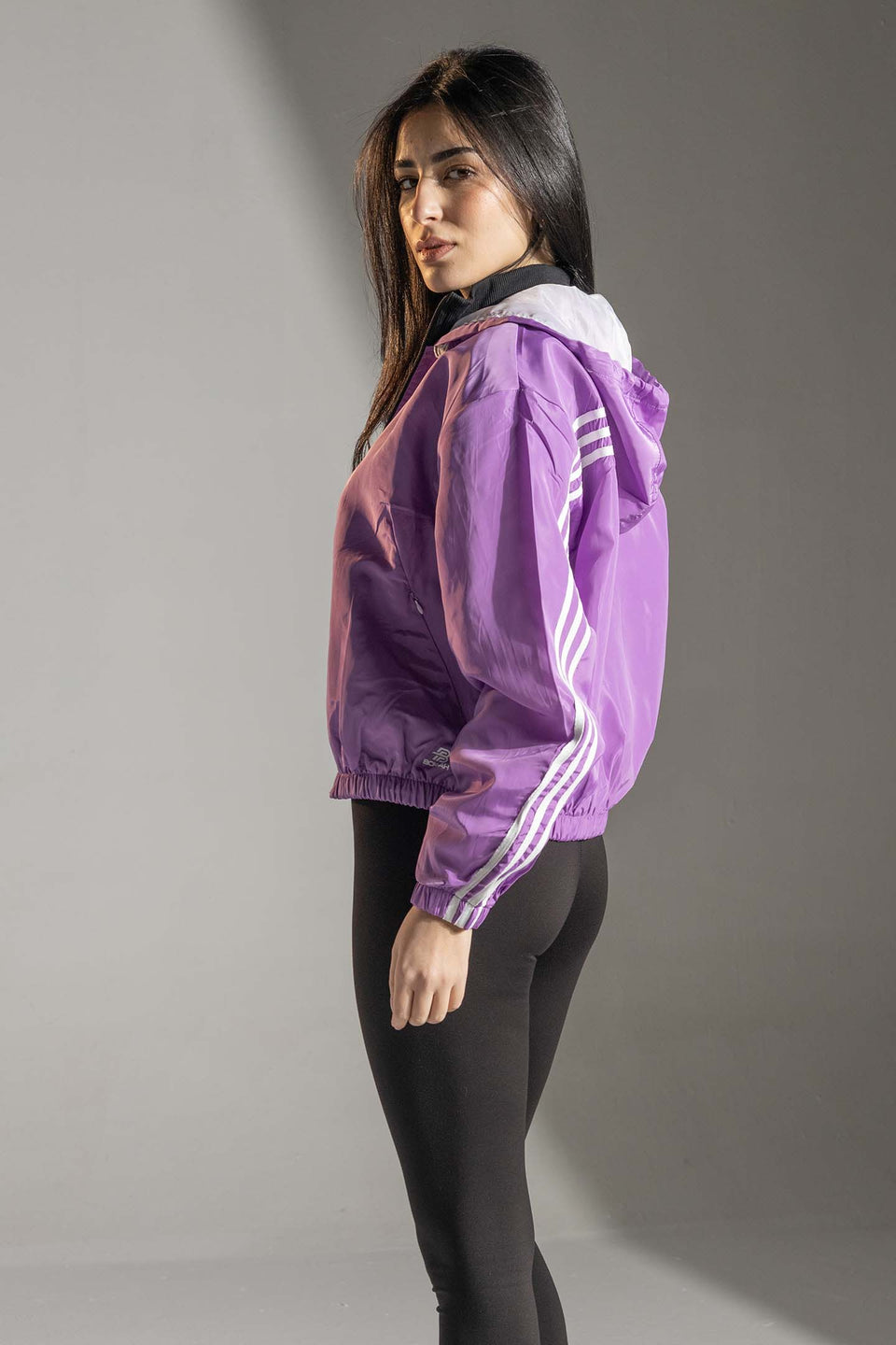 Purple Sport Zip-Up Jacket