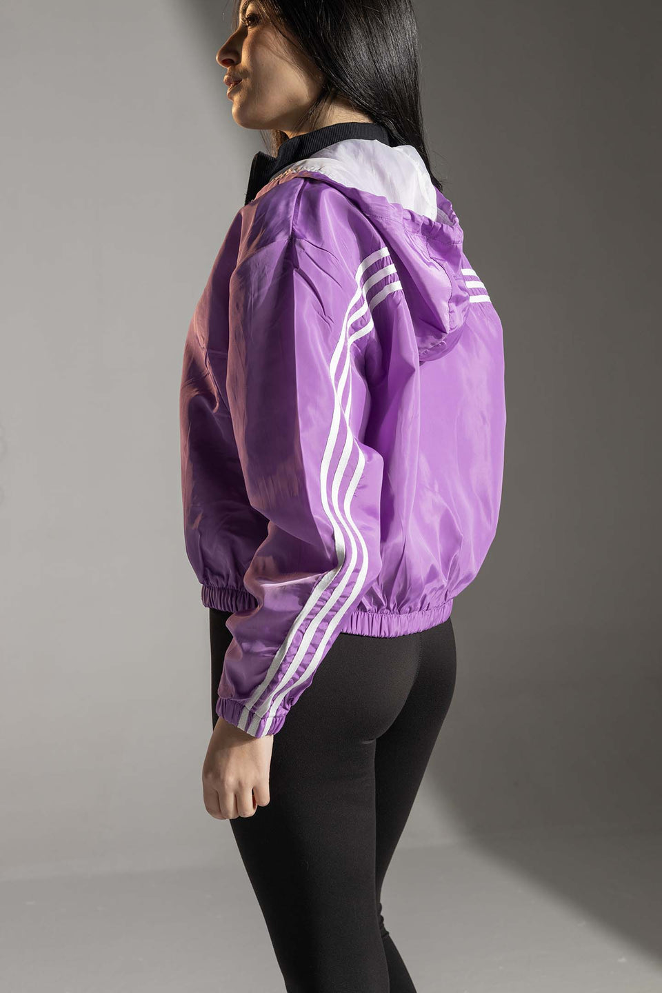 Purple Sport Zip-Up Jacket
