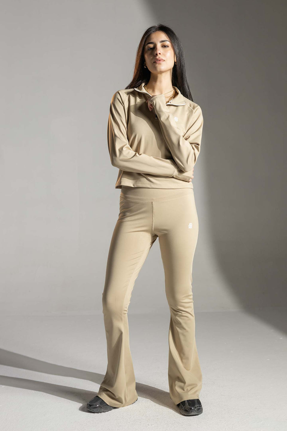 Beige Performance Training Set