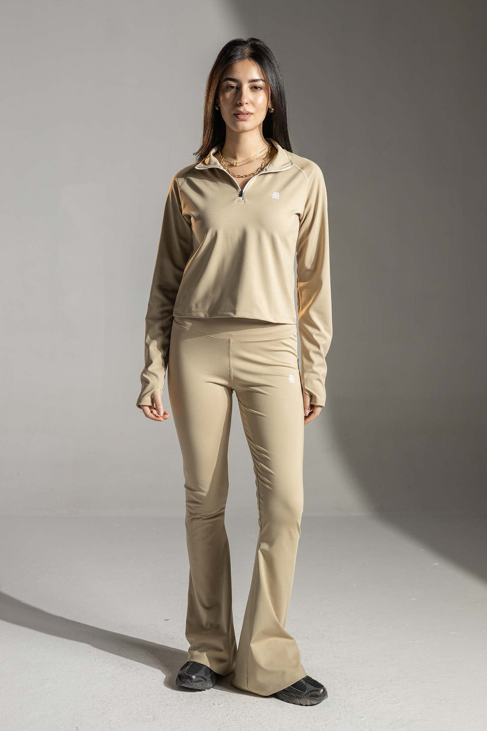 Beige Performance Training Set