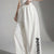 White Oversized Wide-Leg Sweatpants