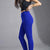Blue High-Waist Training Leggings