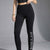 Black High-Waist Training Leggings