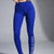 Blue High-Waist Training Leggings