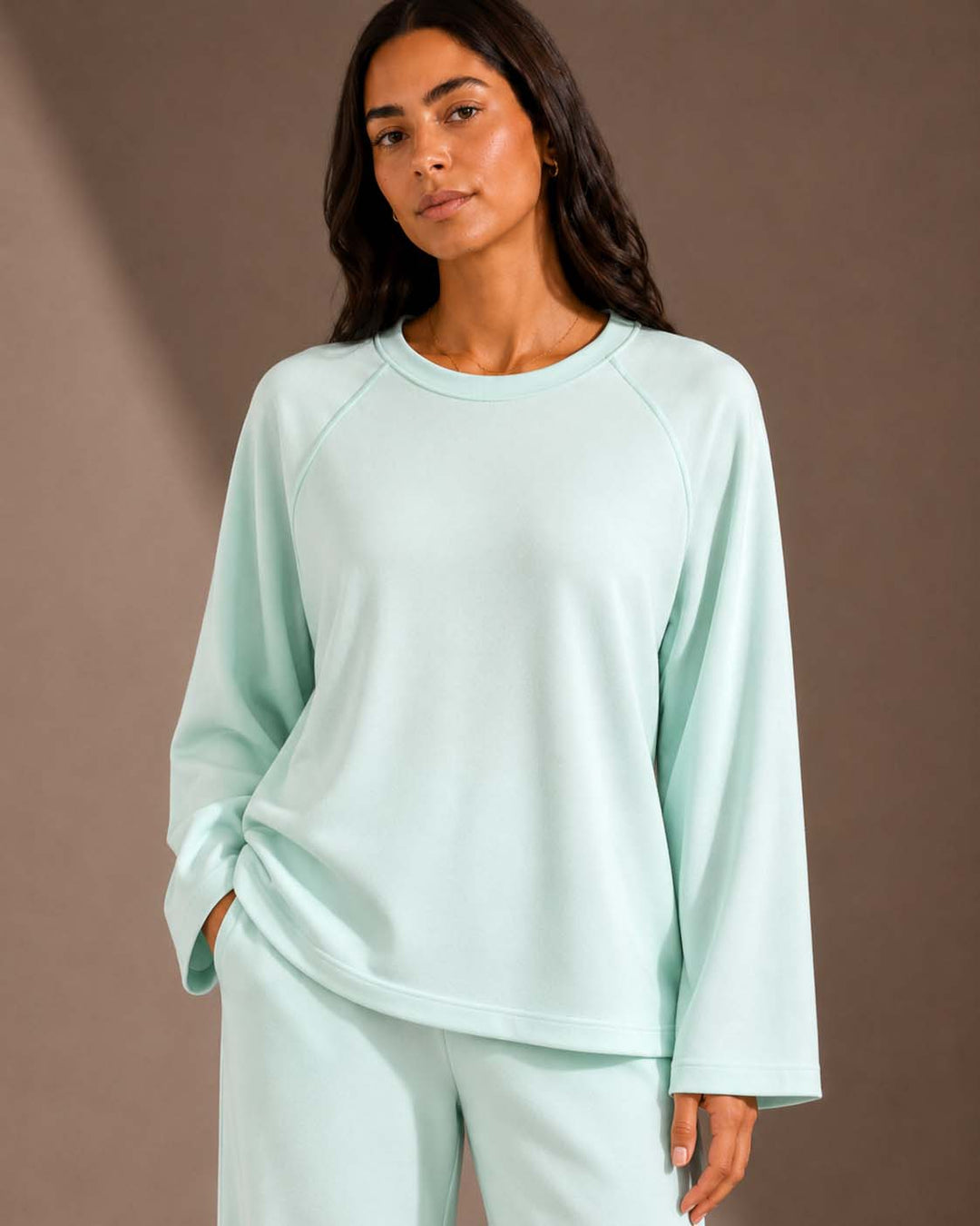 Blue Relaxed Fit Lounge Set
