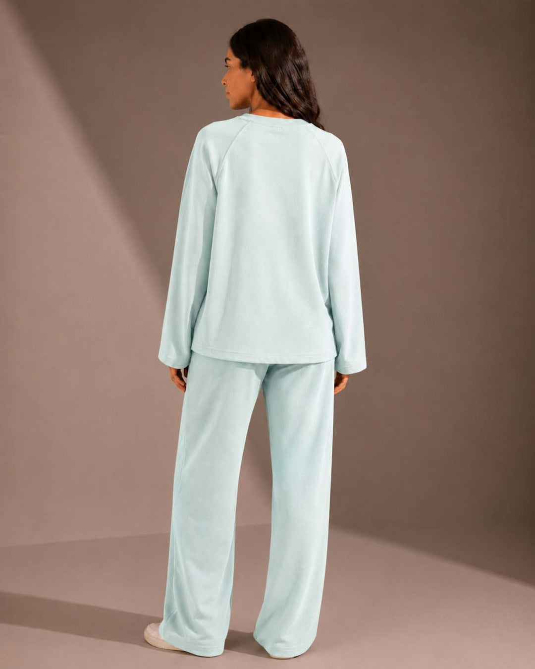 Blue Relaxed Fit Lounge Set