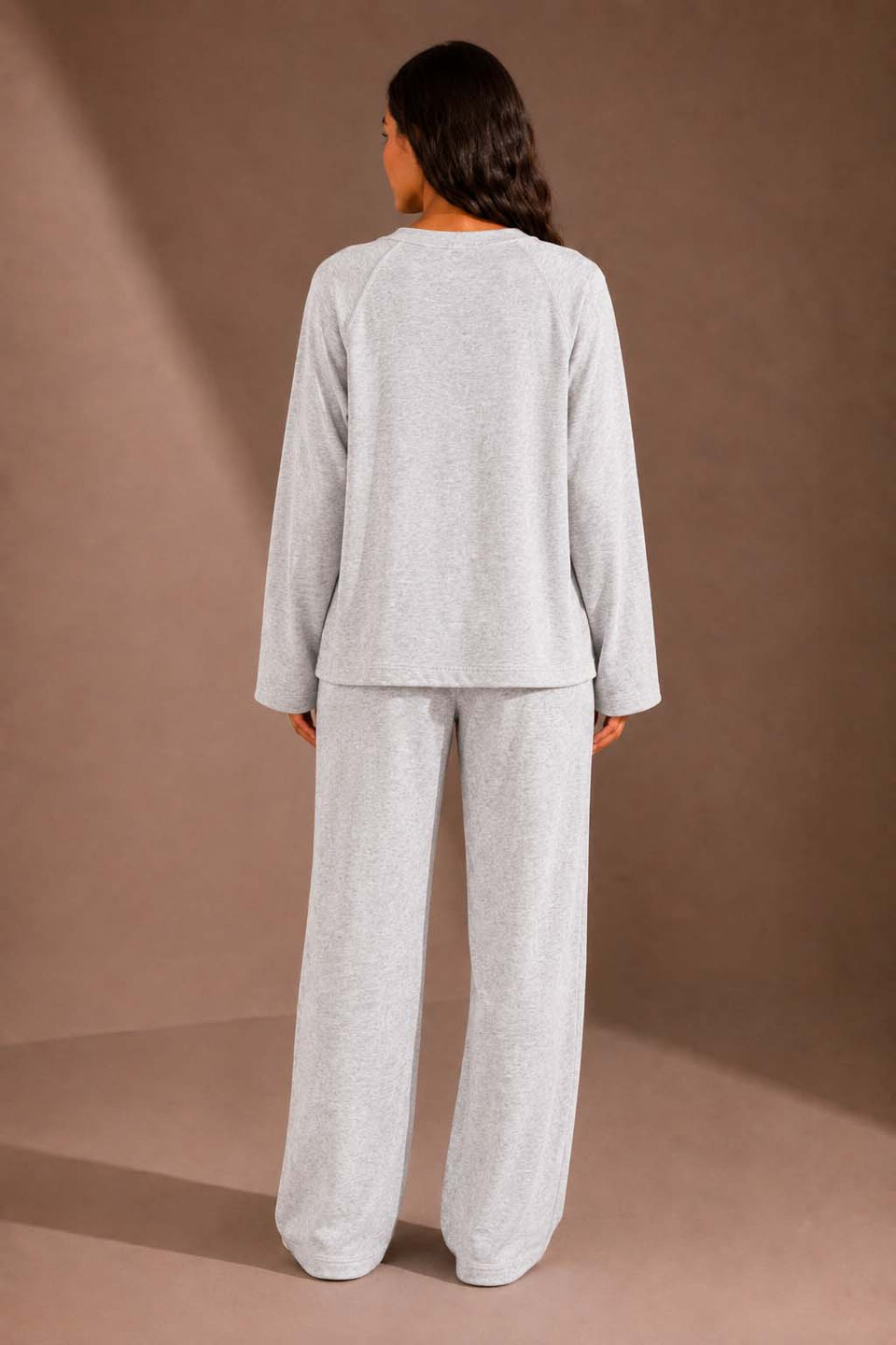 Grey Relaxed Fit Lounge Set