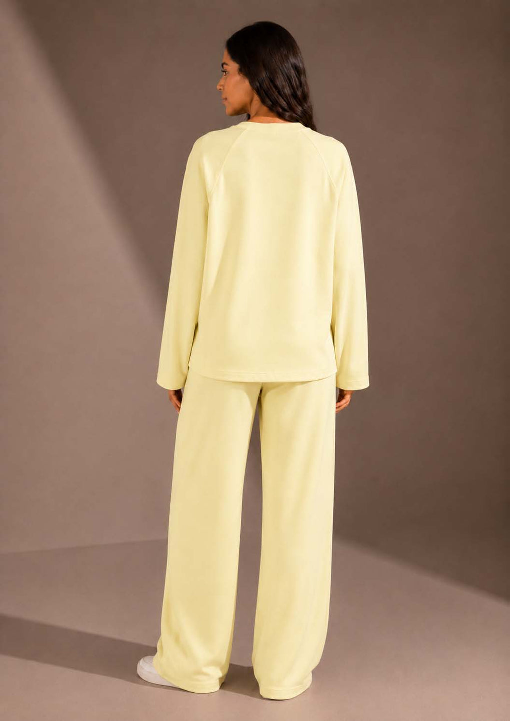 Yellow Relaxed Fit Lounge Set