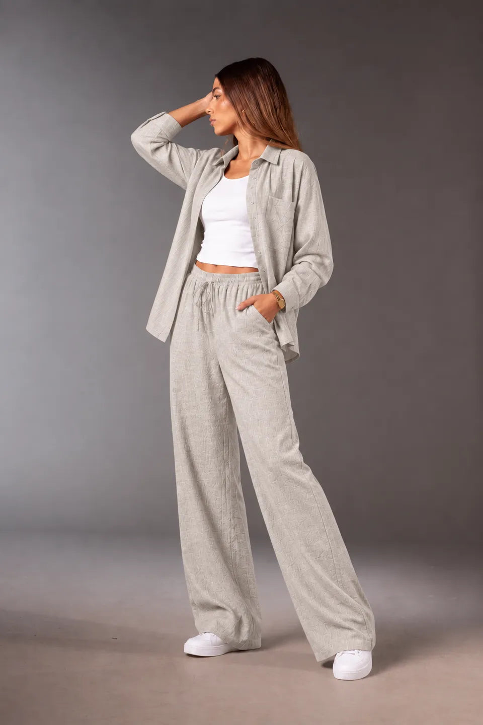 Beige Comfort Linen Set