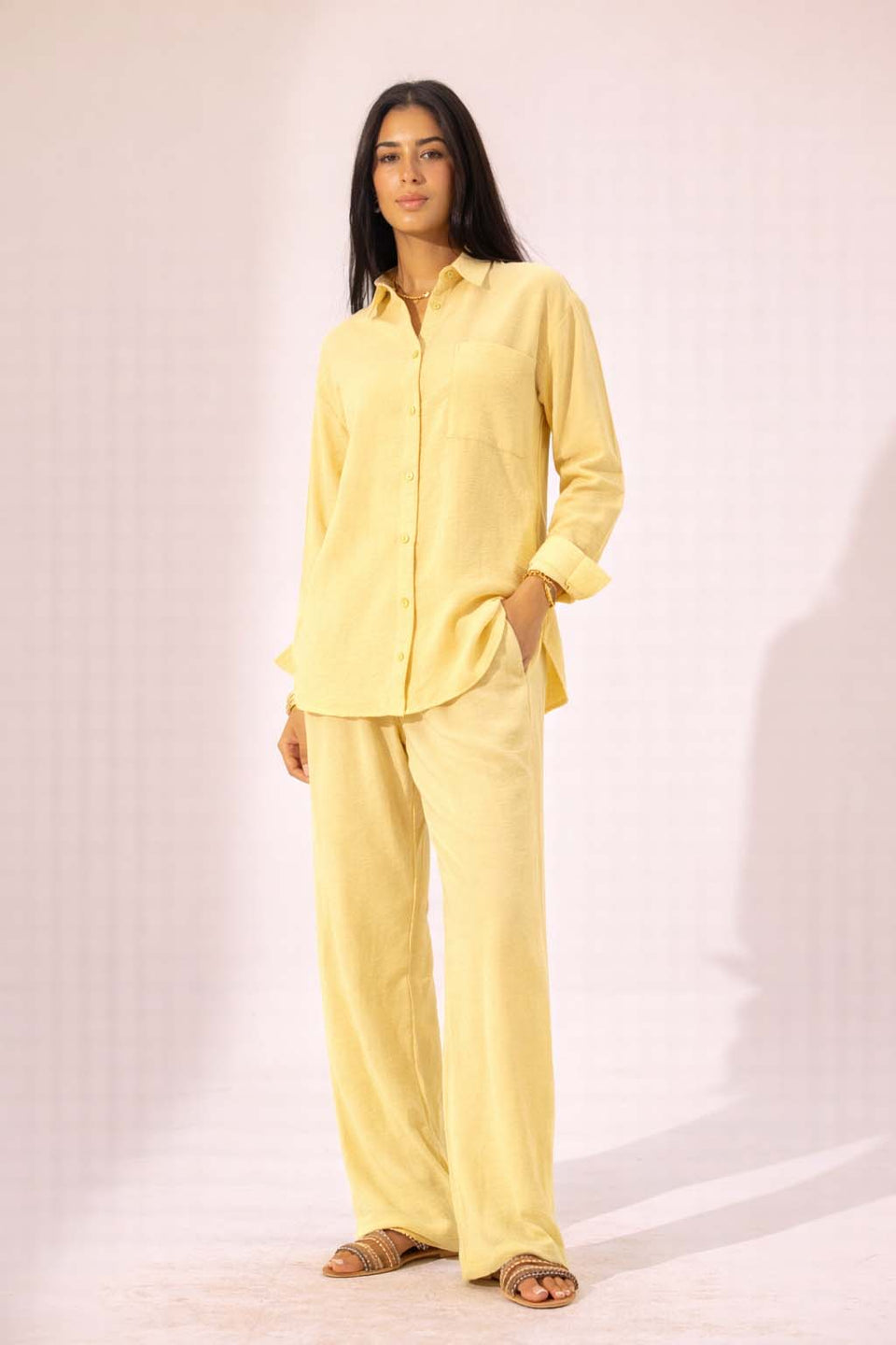 Yellow Comfort Linen Set