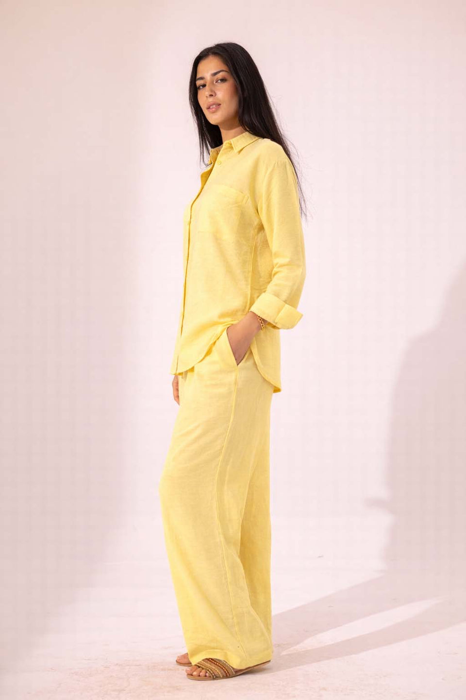 Yellow Comfort Linen Set