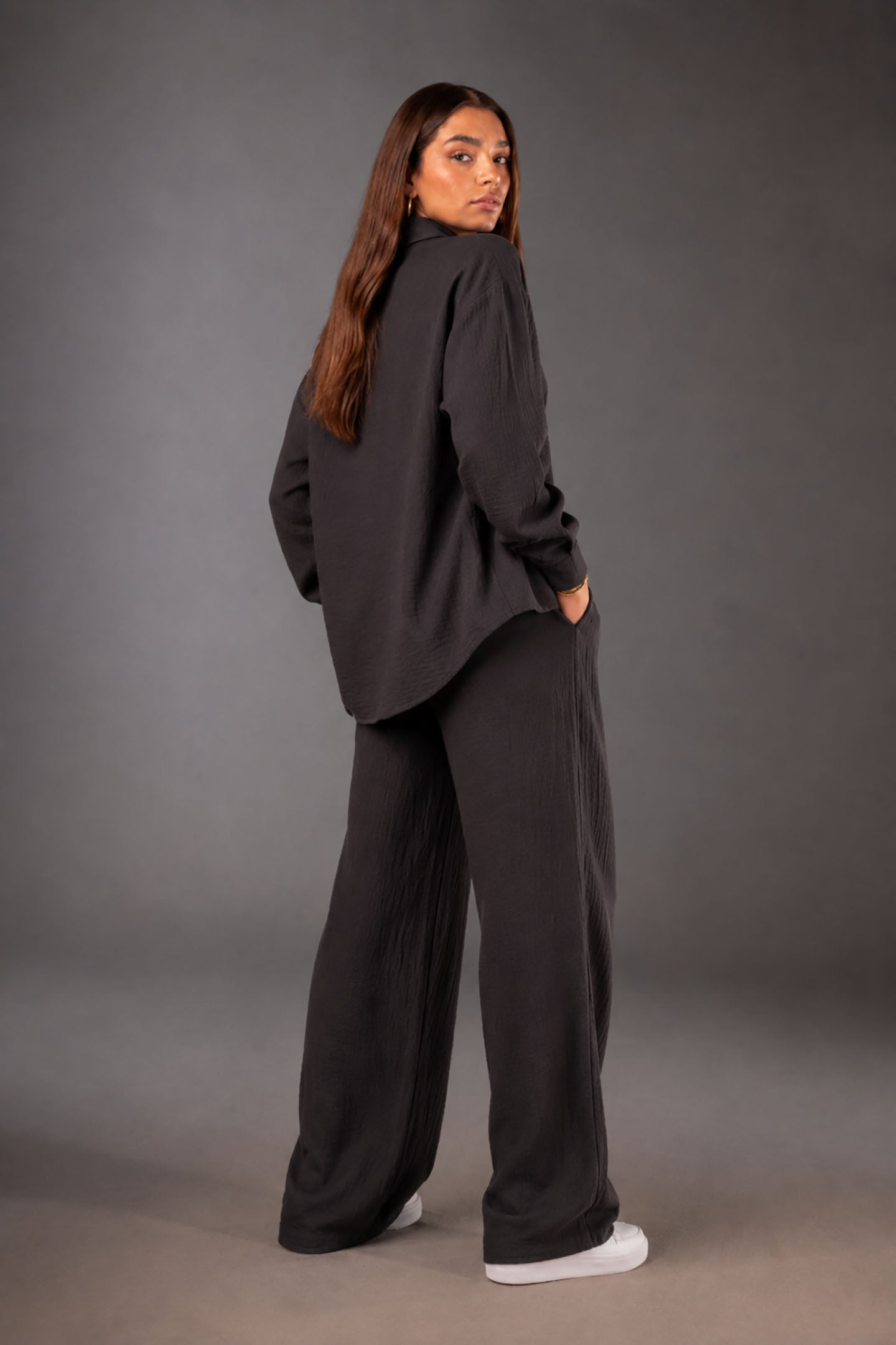 Black Comfort Linen Set