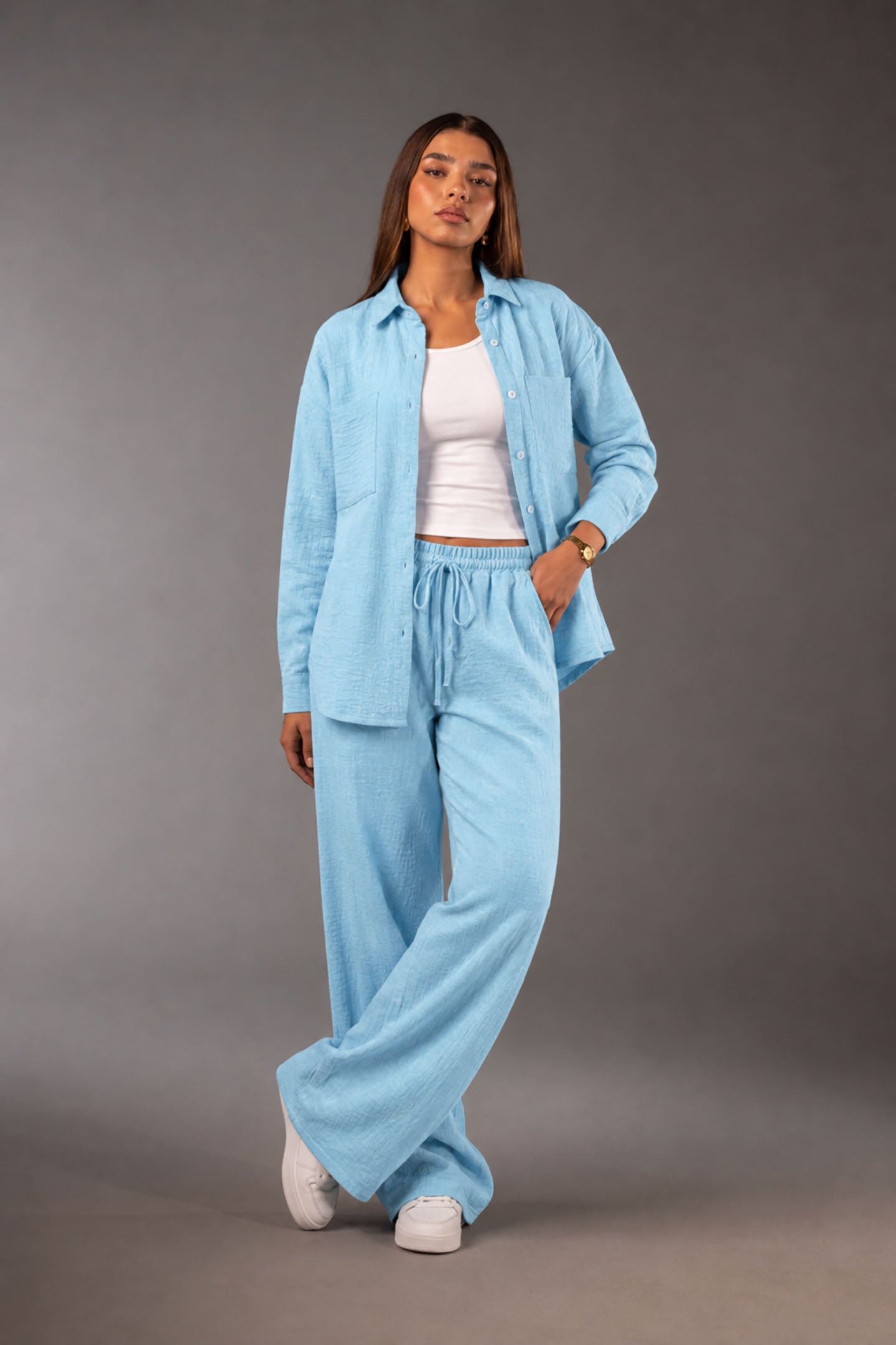 Blue Comfort Linen Set
