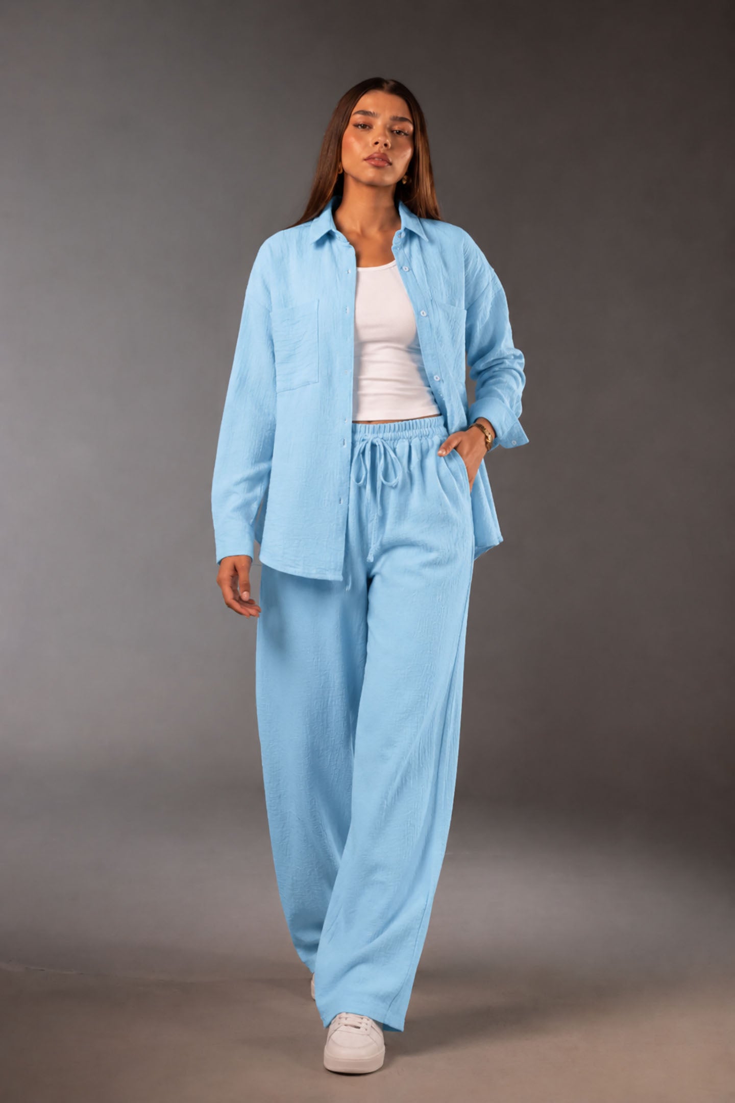 Blue Comfort Linen Set