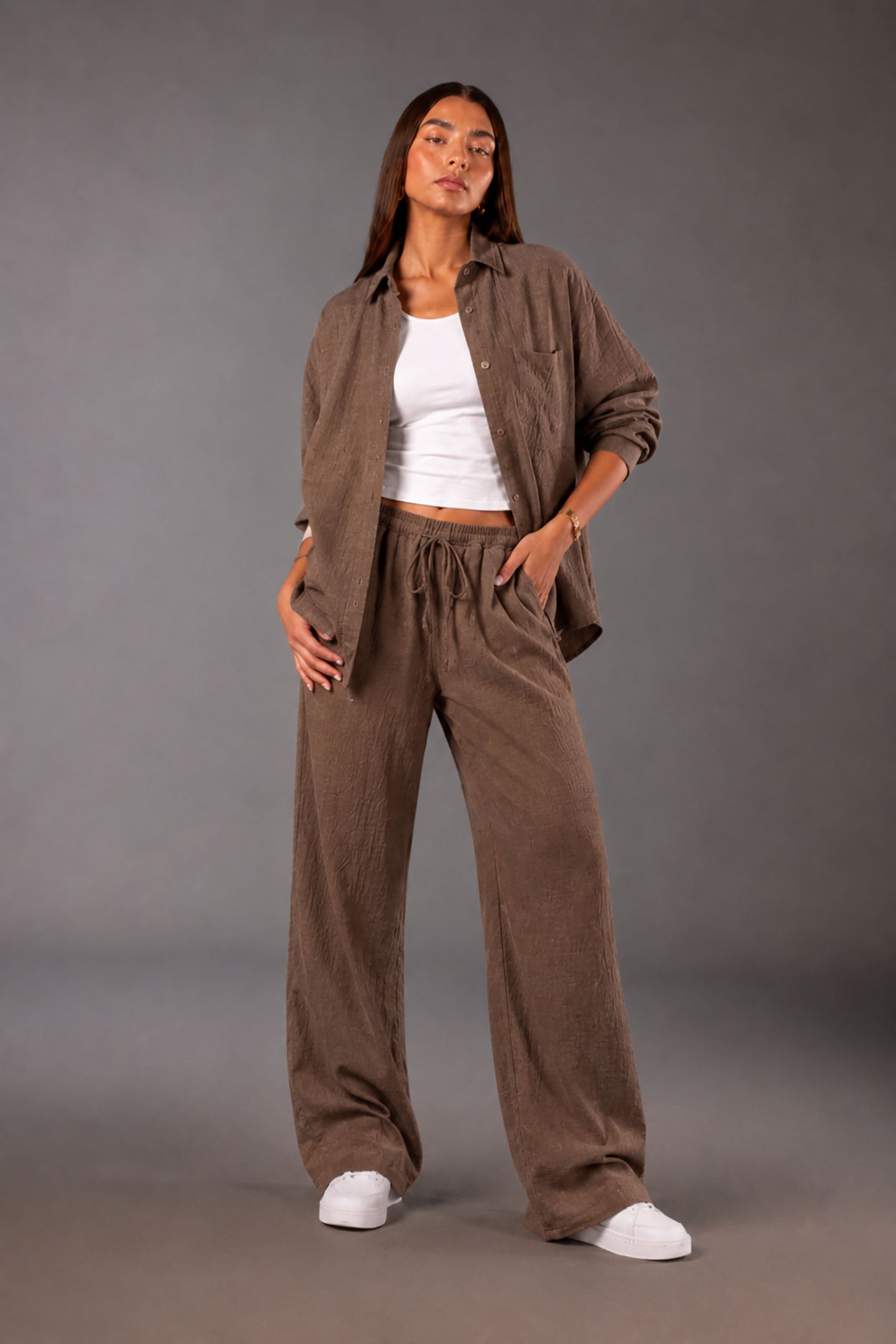 Brown Comfort Linen Set
