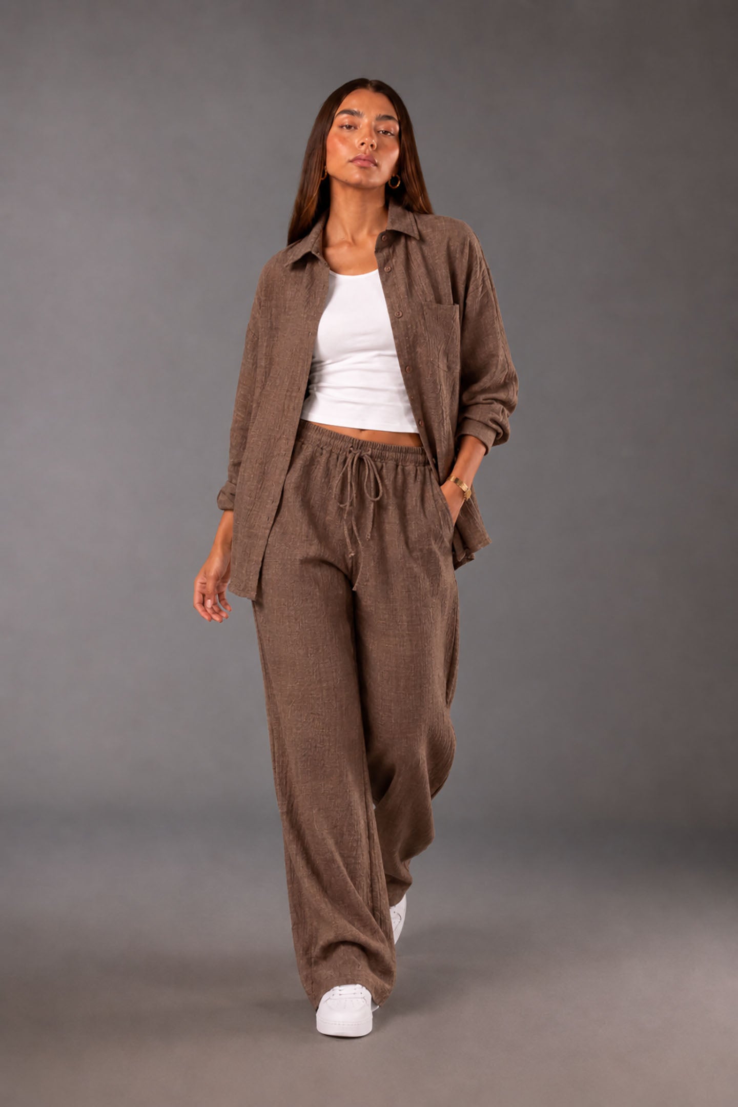 Brown Comfort Linen Set