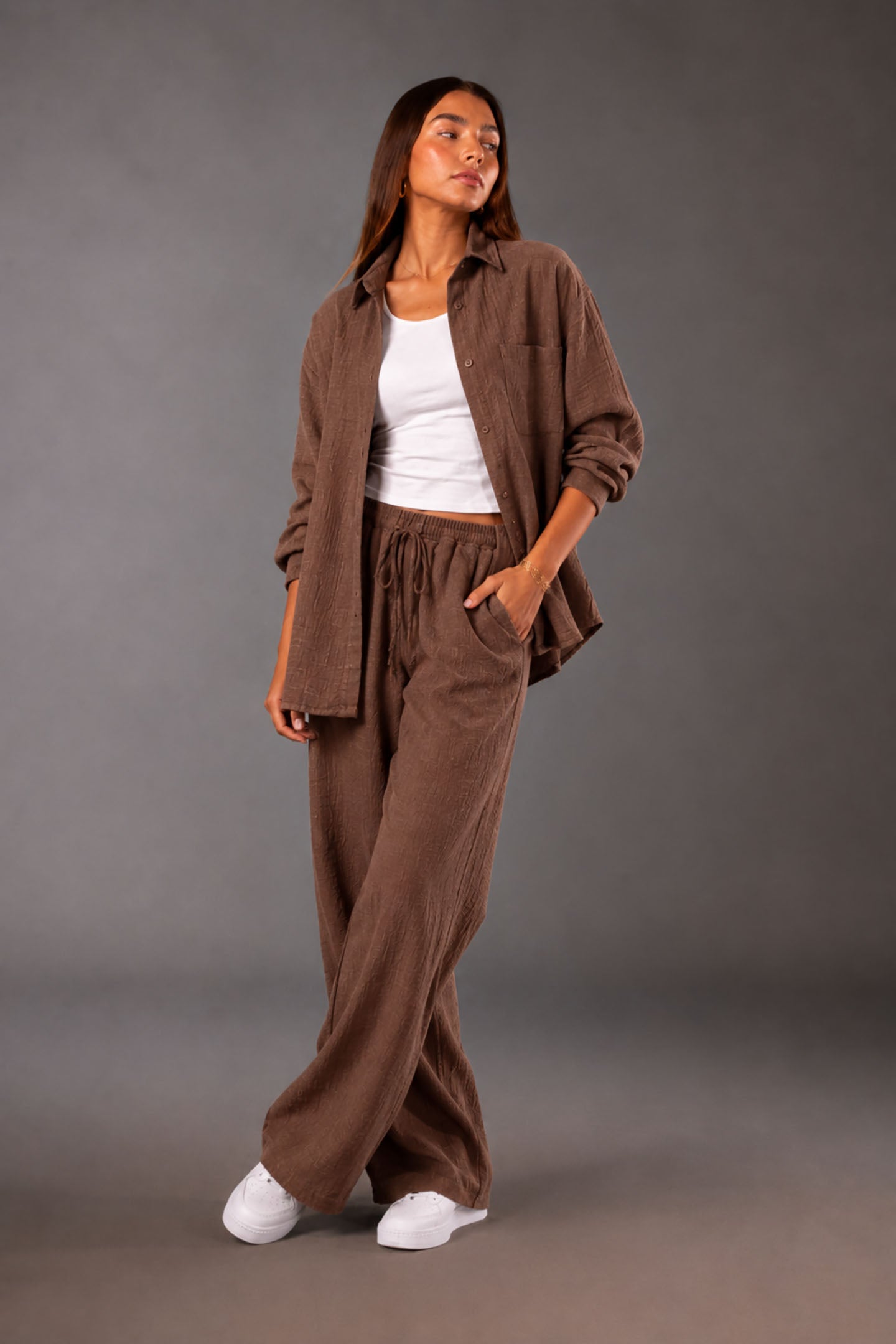 Brown Comfort Linen Set