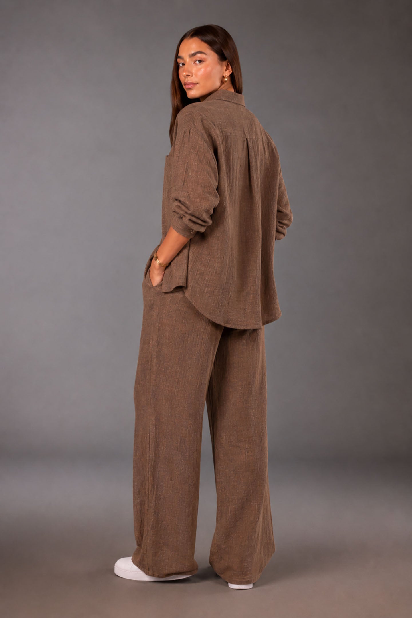 Brown Comfort Linen Set