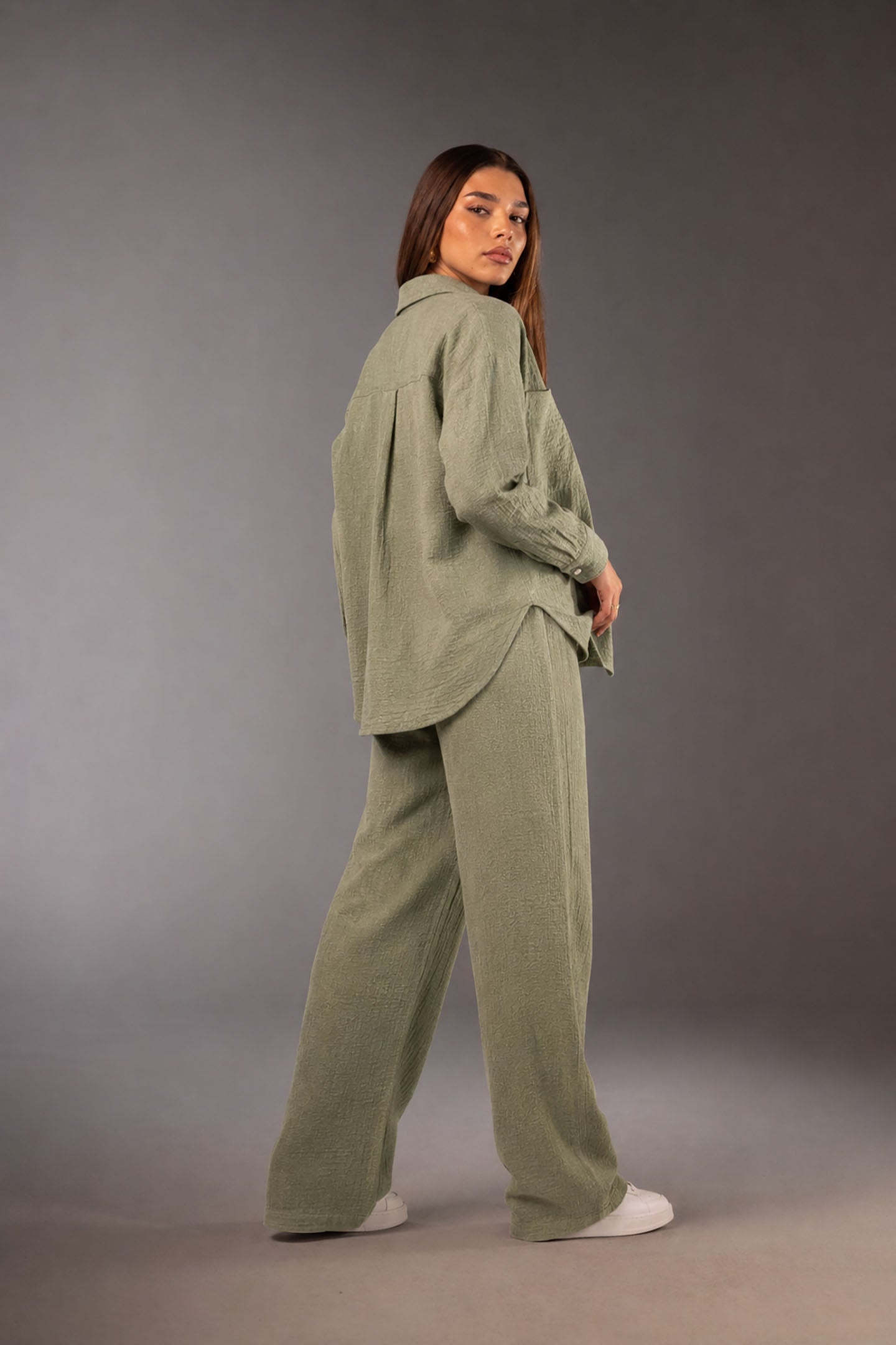 Olive Comfort Linen Set