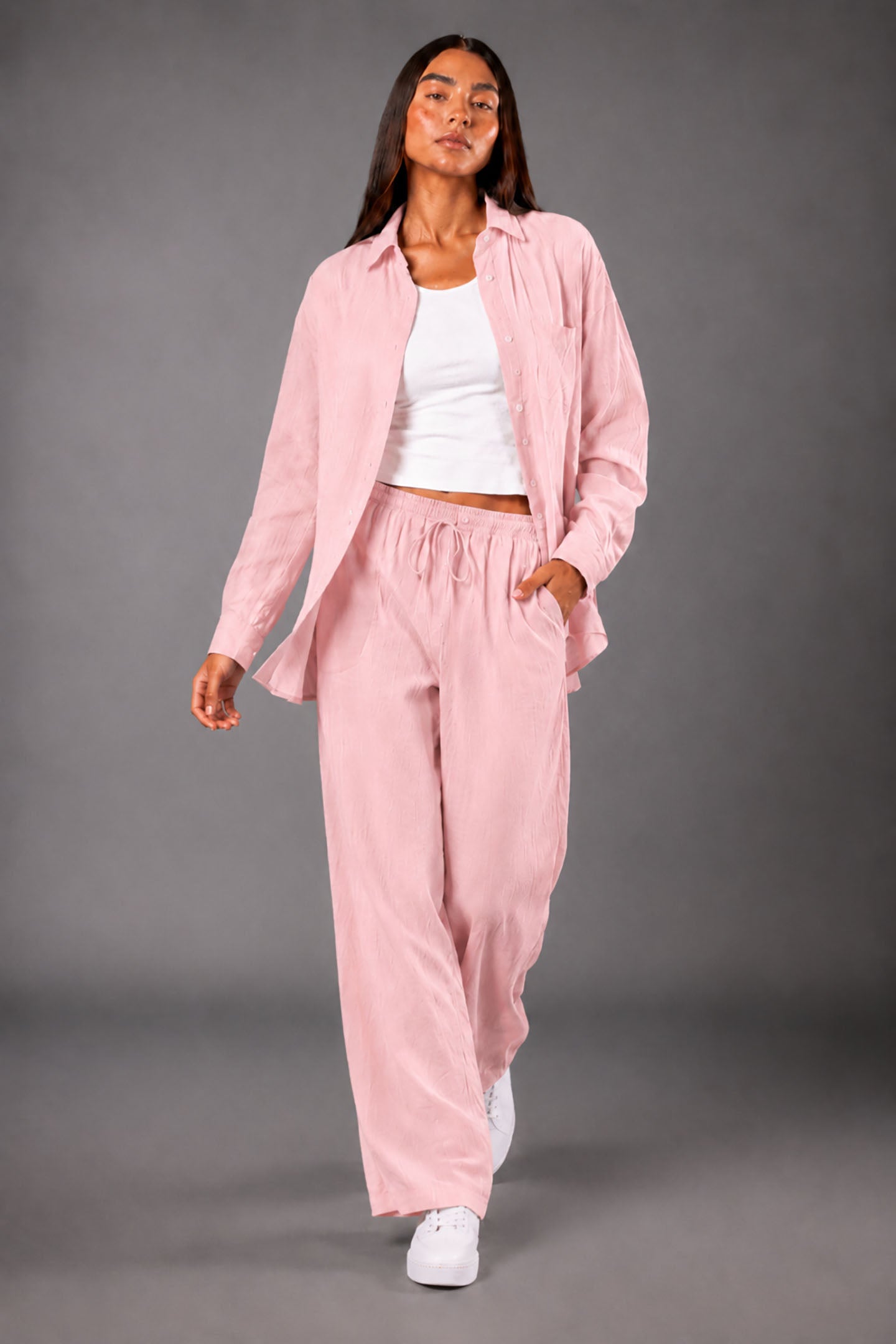 Pink Comfort Linen Set