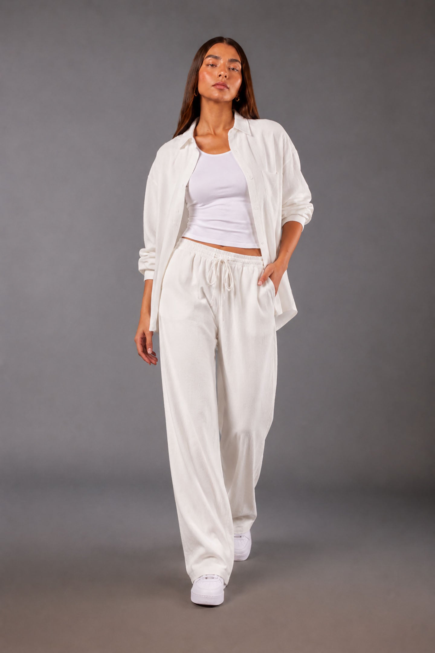 White Comfort Linen Set