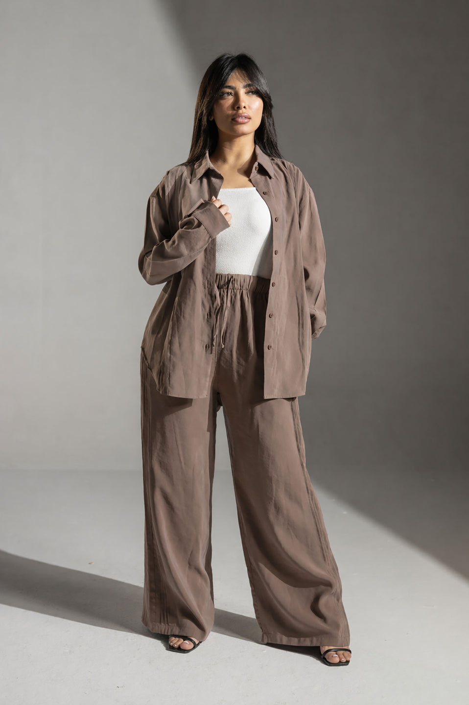 Brown Soft Lounge Set