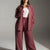 Burgundy Soft Lounge Set