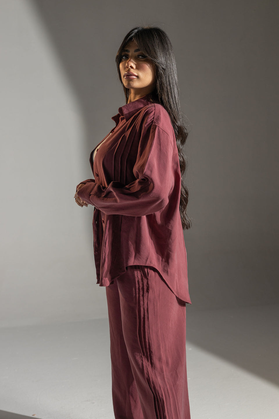 Burgundy Soft Lounge Set