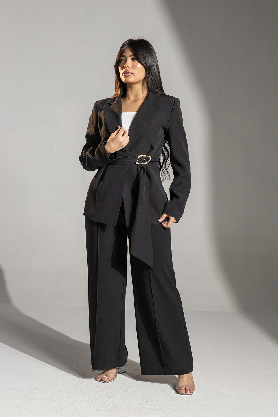 Black Rosalyn Premium Tailored Blazer