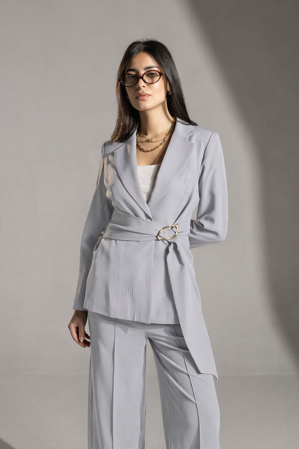 Blue Rosalyn Premium Tailored Blazer