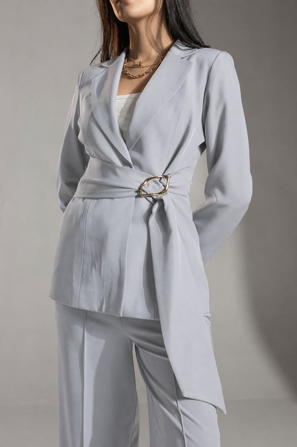 Blue Rosalyn Premium Tailored Blazer