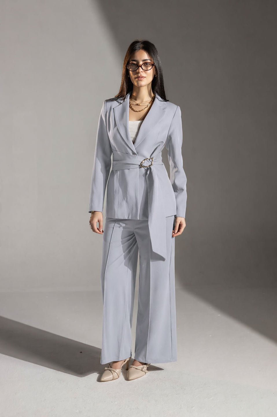 Blue Rosalyn Premium Tailored Blazer