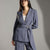 Dusty Blue Rosalyn Premium Tailored Blazer
