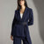 Navy Rosalyn Premium Tailored Blazer