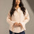 Rose Textured Embroidered Blouse