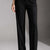 Black Tailored Wide-Leg Pants