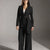 Black Rosalyn Tailored Blazer