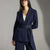 Navy Rosalyn Tailored Blazer